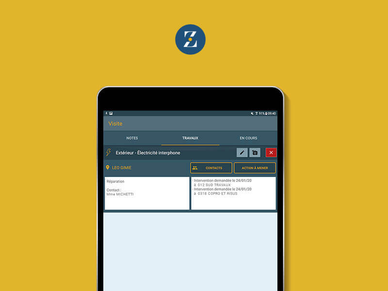 exemple fenetre application travaux